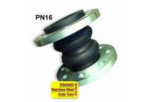 Compensateur en EPDM PN16, DN200, soufflet double, type Rock