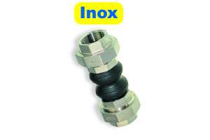 Rubber Expansion Joint, DN40, 11/2´ IG - Typ Funk