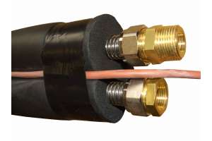 R-Flex Isoliertes Doppelwellrohr DN25