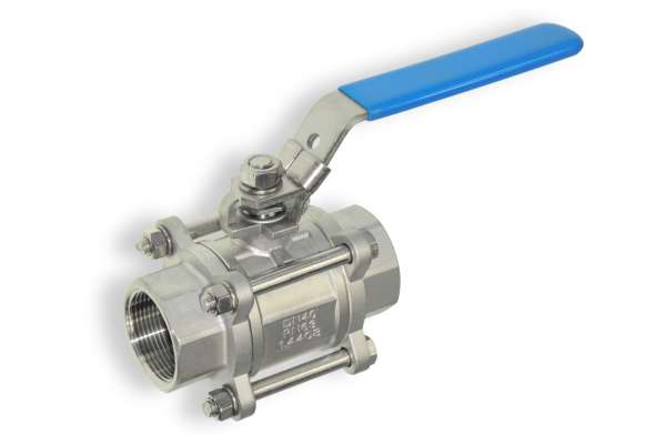 Stainless St. Ball Valve, DN50, 1.4408